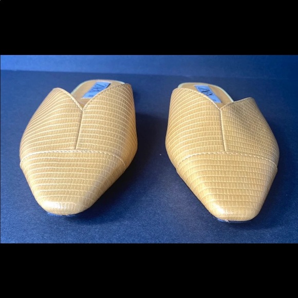 Yellow Zara mules 35/5 - Picture 4 of 6